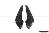 2010-2015 Ferrari 458 Italia and Spider Carbon Fiber Front Canards DarwinPRO (OE)
