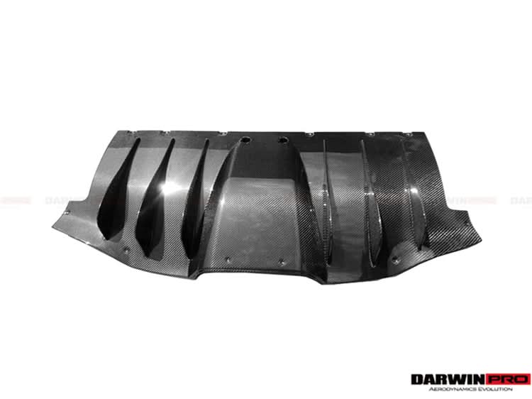 2010-2015 Ferrari 458 Italia Spider Carbon Fiber Rear Diffuser DarwinPRO (OE)