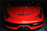 2010-2015 Ferrari 458 Italia and Spider Partial Carbon Fiber Front Bumper DarwinPRO ( Speciale Design)