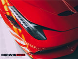 2010-2015 Ferrari 458 Italia and Spider Partial Carbon Fiber Front Bumper DarwinPRO ( Speciale Design)