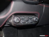 2010-2015 Ferrari 458 Dry Carbon Fiber AC Control Panel Cover DarwinPRO (OE) Fits Italia, Spider, Speciale