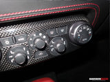 2010-2015 Ferrari 458 Dry Carbon Fiber AC Control Panel Cover DarwinPRO (OE) Fits Italia, Spider, Speciale