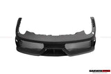 2010-2015 Ferrari 458 Italia and Spider Partial Carbon Fiber Front Bumper DarwinPRO ( Speciale Design)