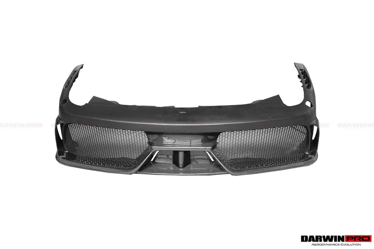 2010-2015 Ferrari 458 Italia and Spider Partial Carbon Fiber Front Bumper DarwinPRO ( Speciale Design)