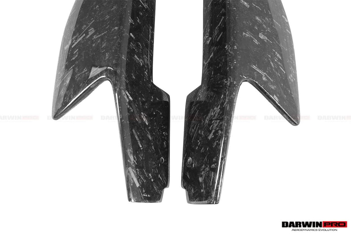 2010-2015 Ferrari 458 Italia and Spider Carbon Fiber Side Skirts Canards DarwinPRO ( Speciale Design)