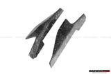 2010-2015 Ferrari 458 Italia and Spider Carbon Fiber Side Skirts Canards DarwinPRO ( Speciale Design)