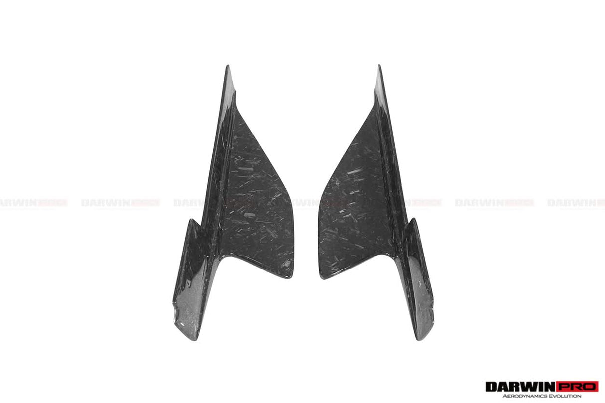 2010-2015 Ferrari 458 Italia and Spider Carbon Fiber Side Skirts Canards DarwinPRO ( Speciale Design)