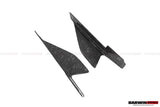 2010-2015 Ferrari 458 Italia and Spider Carbon Fiber Side Skirts Canards DarwinPRO ( Speciale Design)