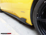 2010-2015 Ferrari 458 Italia and Spider Carbon Fiber Side Skirts Canards DarwinPRO ( Speciale Design)