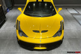 2010-2015 Ferrari 458 Italia and Spider Carbon Fiber Hood DarwinPRO ( Speciale Design)