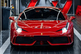 2010-2015 Ferrari 458 Italia and Spider Carbon Fiber Hood DarwinPRO ( Speciale Design)