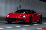 2010-2015 Ferrari 458 Italia and Spider Carbon Fiber Hood DarwinPRO ( Speciale Design)