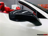 2010-2015 Ferrari 458 Dry Carbon Fiber Mirror Housing Repalcement DarwinPRO (OE) Fits Italia, Spider, Speciale
