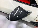 2010-2015 Ferrari 458 Dry Carbon Fiber Mirror Housing Repalcement DarwinPRO (OE) Fits Italia, Spider, Speciale