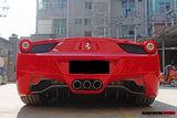 2010-2015 Ferrari 458 Italia Spider Carbon Fiber Rear Diffuser DarwinPRO (OE)