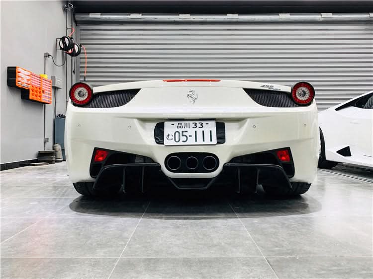2010-2015 Ferrari 458 Italia and Spider Brake Lights Covers DarwinPRO (OE)