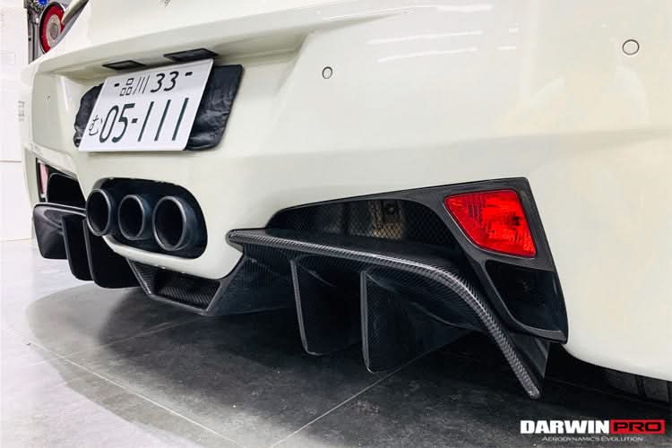 2010-2015 Ferrari 458 Italia and Spider Brake Lights Covers DarwinPRO (OE)
