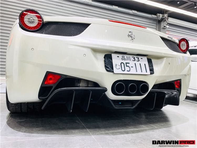 2010-2015 Ferrari 458 Italia and Spider Brake Lights Covers DarwinPRO (OE)