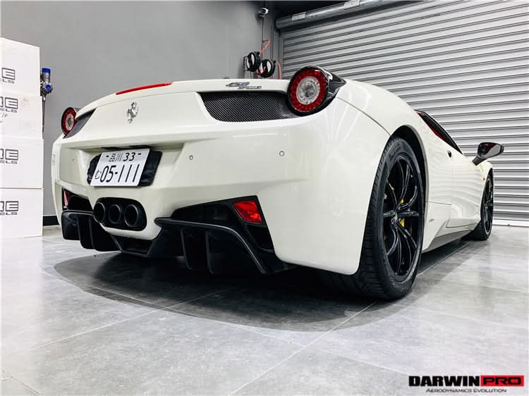 2010-2015 Ferrari 458 Italia and Spider Brake Lights Covers DarwinPRO (OE)