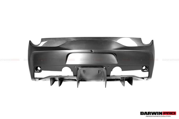 DarwinPRO 2013-2015 Ferrari 458 Speciale Rear Bumper with Diffuser with Lights