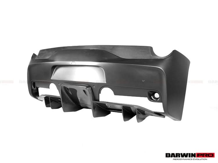 DarwinPRO 2013-2015 Ferrari 458 Speciale Rear Bumper with Diffuser with Lights