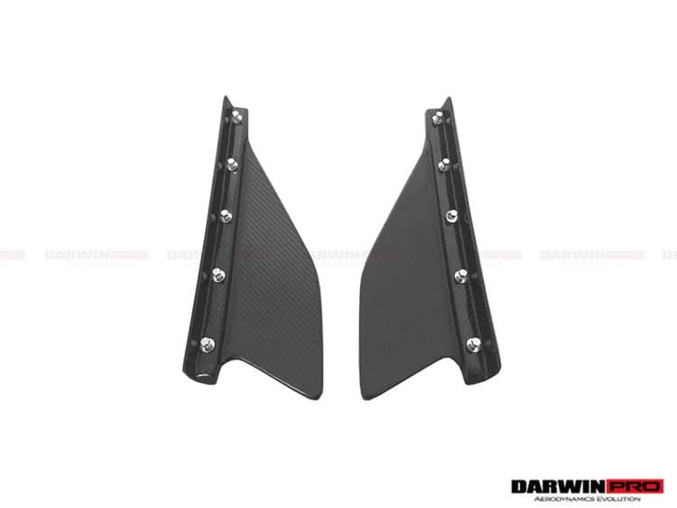 2013-2015 Ferrari 458 Speciale Carbon Fiber Side Skirt Canards