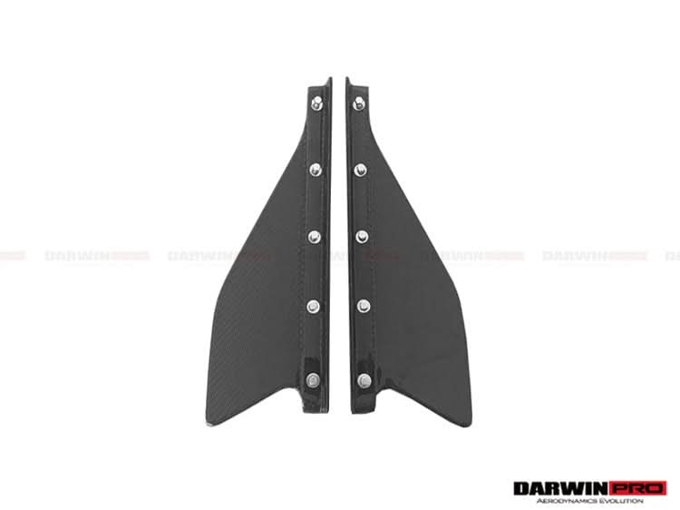 2013-2015 Ferrari 458 Speciale Carbon Fiber Side Skirt Canards