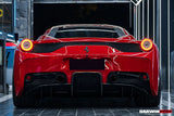 DarwinPRO 2013-2015 Ferrari 458 Speciale Rear Bumper with Diffuser with Lights