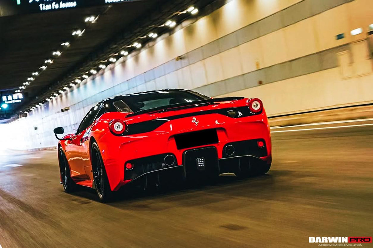 DarwinPRO 2013-2015 Ferrari 458 Speciale Carbon Fiber Rear Diffuser