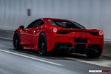 DarwinPRO 2013-2015 Ferrari 458 Speciale Rear Bumper with Diffuser with Lights