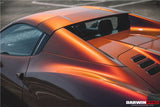 2010-2015 Ferrari 458 Spider BKSS Style Partial Carbon Fiber Rear Bumper And Fiber Trunk With Tail Light Cover