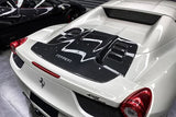 2011-2015 Ferrari 458 Spider Carbon Fiber Engine Hood Replacement
