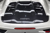 2011-2015 Ferrari 458 Spider Carbon Fiber Engine Hood Replacement