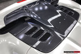 2011-2015 Ferrari 458 Spider Carbon Fiber Engine Hood Replacement
