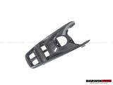 2015-2020 Ferrari 488 Dry Carbon Fiber Bridge Support & Windows Switches Panel | Fits GTB, Spider