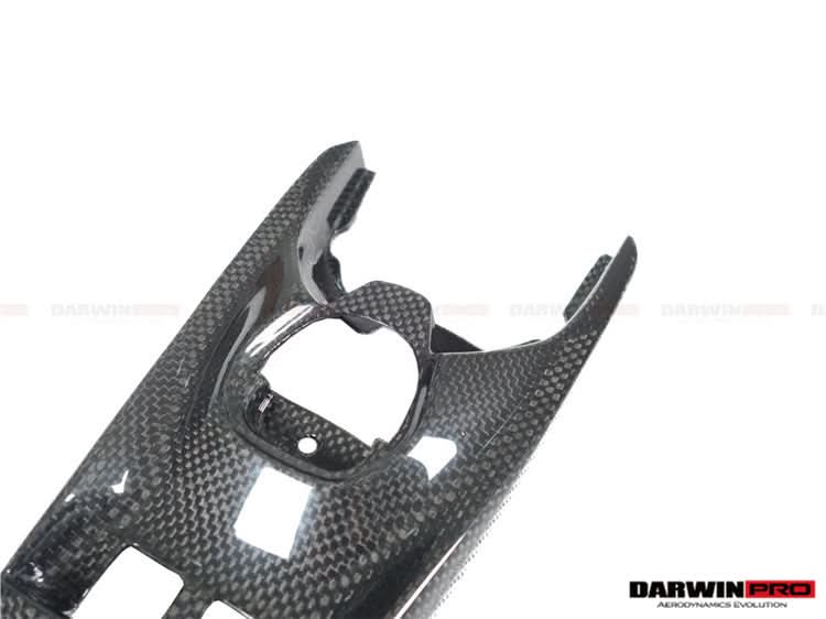 2015-2020 Ferrari 488 Dry Carbon Fiber Bridge Support & Windows Switches Panel | Fits GTB, Spider