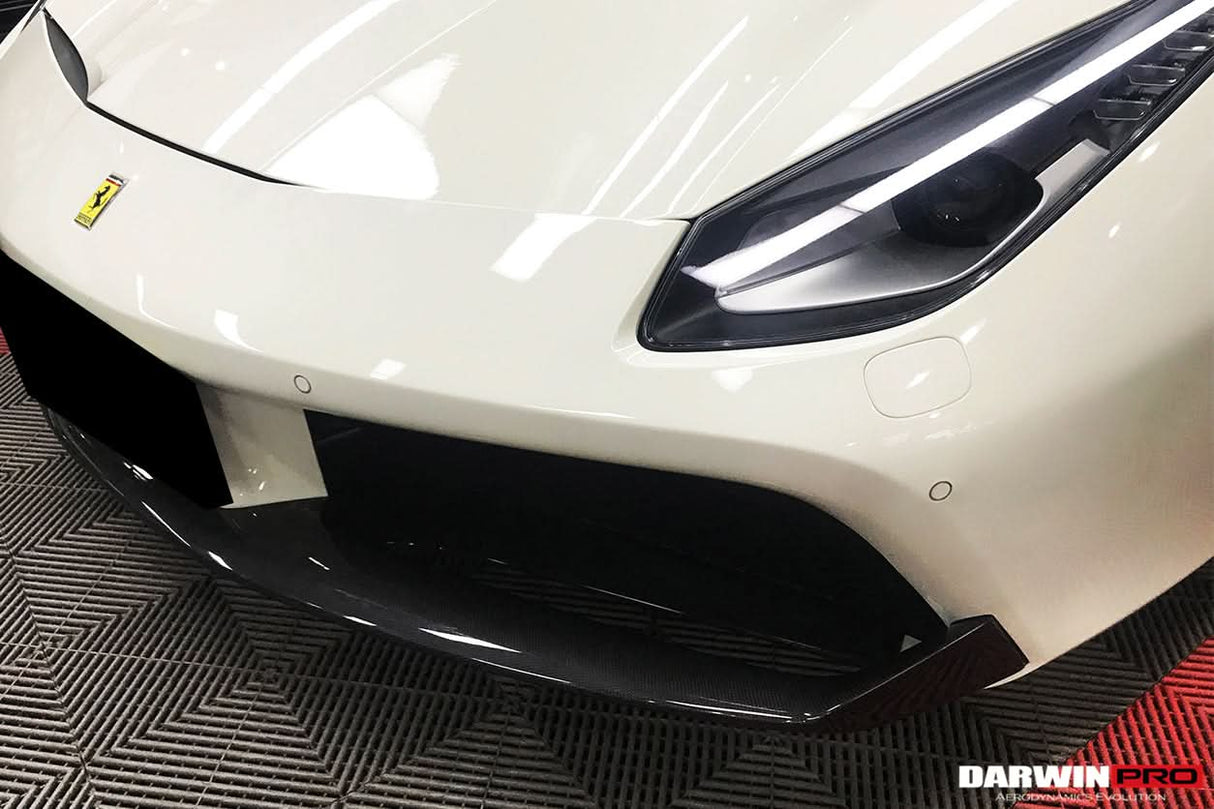 DarwinPRO 2015-2020 Ferrari 488 GTB & Spider Carbon Fiber Front Lip
