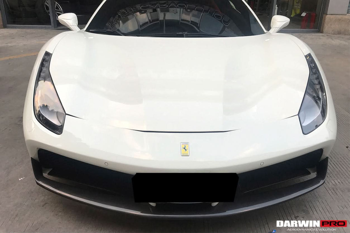 DarwinPRO 2015-2020 Ferrari 488 GTB & Spider Carbon Fiber Front Lip