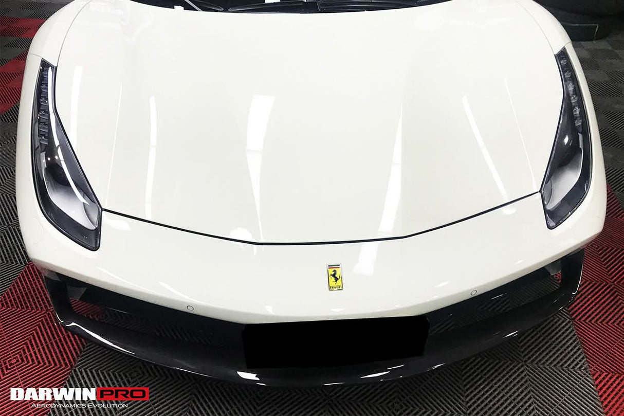 DarwinPRO 2015-2020 Ferrari 488 GTB & Spider Carbon Fiber Front Lip