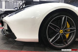 DarwinPRO 2015-2020 Ferrari 488 GTB & Spider Carbon Fiber Front Lip