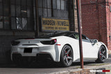 2015-2020 Ferrari 488 GTB Spyder Dry Carbon Fiber Rear Light Satellite Covers