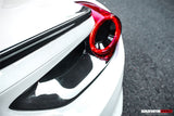 2015-2020 Ferrari 488 GTB Spyder Dry Carbon Fiber Rear Light Satellite Covers