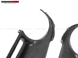 2015-2020 Ferrari 488 GTB Spyder Dry Carbon Fiber Rear Light Satellite Covers