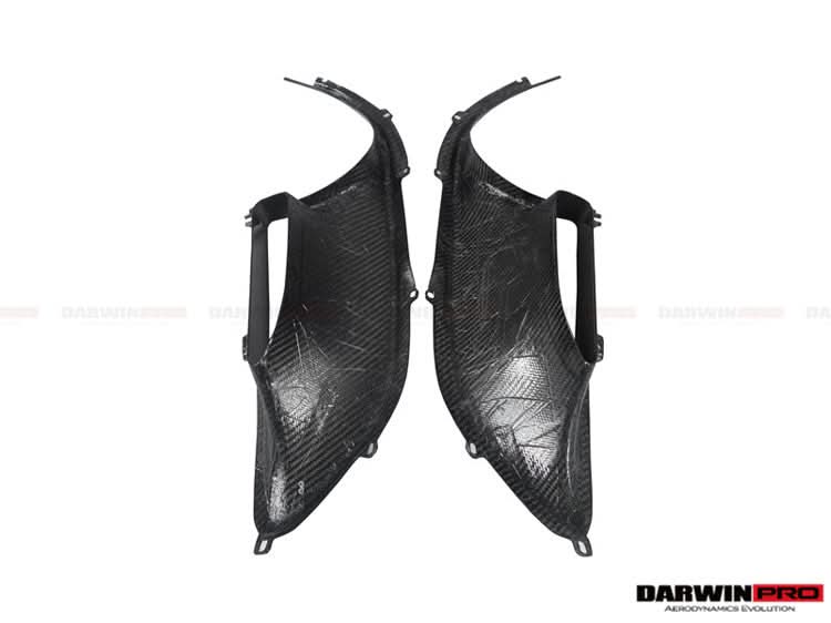 2015-2020 Ferrari 488 GTB Spyder Dry Carbon Fiber Rear Light Satellite Covers