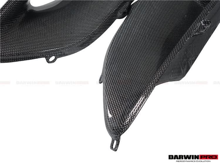 2015-2020 Ferrari 488 GTB Spyder Dry Carbon Fiber Rear Light Satellite Covers