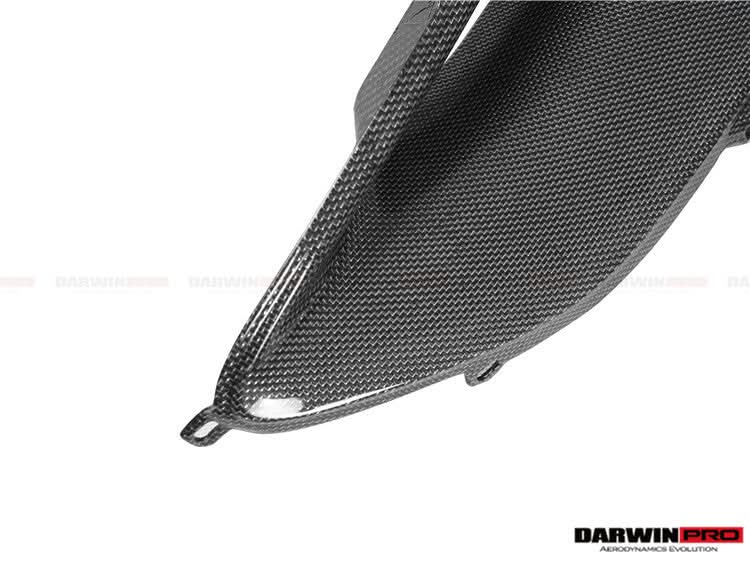 2015-2020 Ferrari 488 GTB Spyder Dry Carbon Fiber Rear Light Satellite Covers