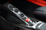 2015-2020 Ferrari 488 Dry Carbon Fiber Bridge Control | Fits GTB, Spider