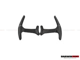 2015-2026 Ferrari Autoclave Carbon Fiber Paddle Shifters DarwinPRO (OE) | Fits F8, 488, Pista, 812, GTC4Lusso