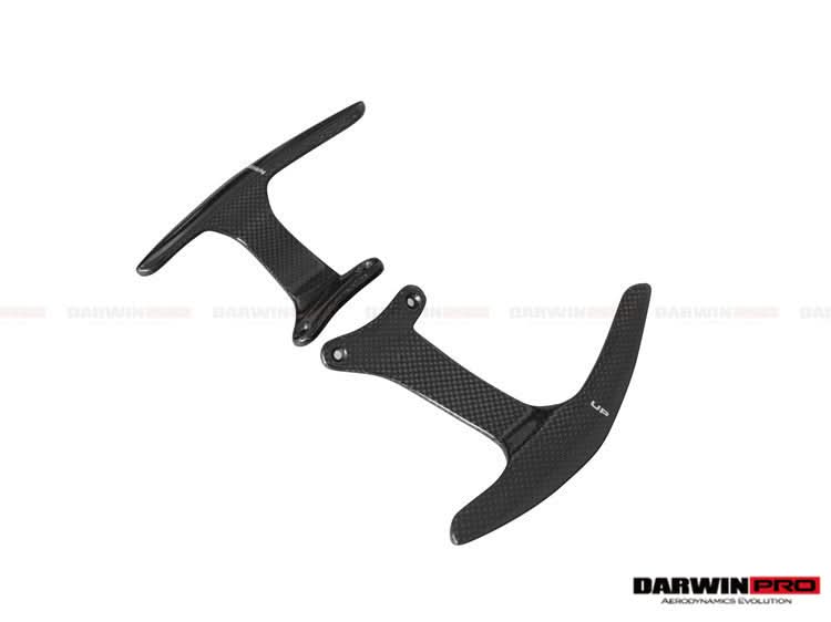 2015-2026 Ferrari Autoclave Carbon Fiber Paddle Shifters DarwinPRO (OE) | Fits F8, 488, Pista, 812, GTC4Lusso