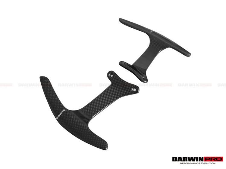 2015-2026 Ferrari Autoclave Carbon Fiber Paddle Shifters DarwinPRO (OE) | Fits F8, 488, Pista, 812, GTC4Lusso